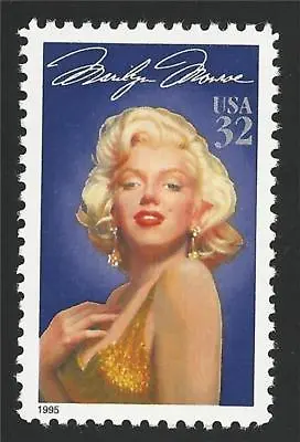 Marilyn Monroe Norma Jeane Mortensen Baker Bus Stop Hollywood Legend Stamp MINT! • $2.94
