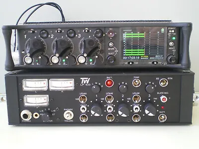 $3150 • Buy Sound Devices 633 Multitrack Recorder TW-LP433  Field  Sound Mixer And TC Cable