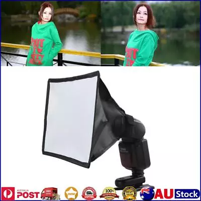 Flash Lamp Soft Box Universal Mini Diffuser Accessories For Nikon For Canon • $13