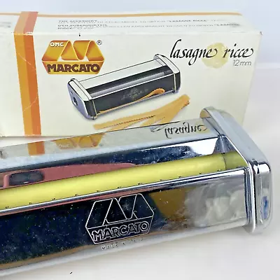 MARCATO LASAGNA RICCE ATTACHMENT PASTA MACHINE Cutter Atlas Accessory Italy • $40.49