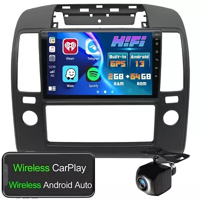 64G 9''Android 13 Car Stereo Radio Carplay GPS Head Unit For Nissan Navara 06-12 • $249.99