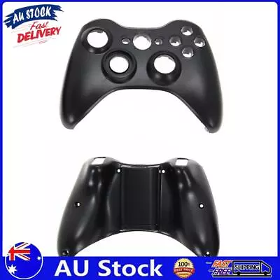 AU Wireless Controller Full Case Shell Cover + Buttons For XBox 360 Black • $10.79