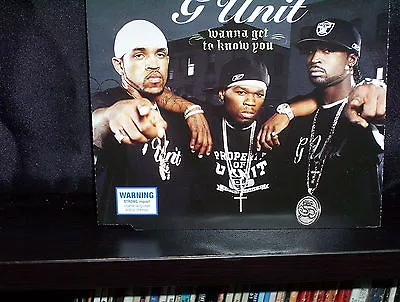 G Unit Wanna Get To Know You – Australian Cd Single Nm • $9