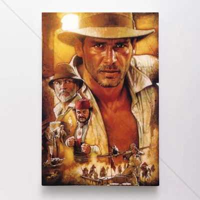 $54.95 • Buy Indiana Jones And The Last Crusade Poster Canvas Movie Print #9128