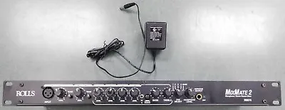 Rolls RM74 - 2 Channel Microphone Stereo Source 1 Space Rackmount Mixer + A/C • $40