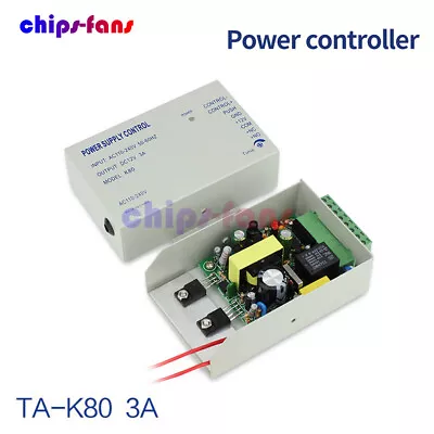 12V 3A Access Control Power Supply Controller Switch For Door Intercom System • £20.39