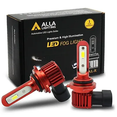 Alla Brightest 6000K White LED 9006 Fog Light|Headlight BulbBest Value2019 New • $29.98