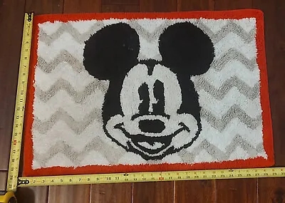 Mickey Mouse Chevron Bathroom Rug 20 X29  • $20