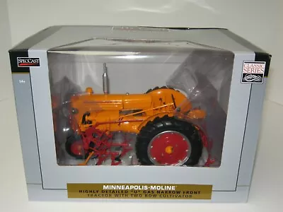 1/16 MINNEAPOLIS-MOLINE MODEL U GAS NARROW-FRONT W/TWO ROW CULTIVATOR NIB  • $125