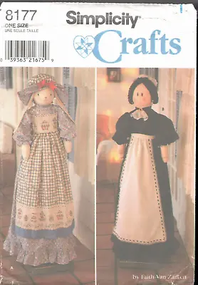 $11.95 • Buy Simplicity 8177 Vacuum Cleaner Covers Dolls Bunny & Maid Sewing Pattern UNCUT