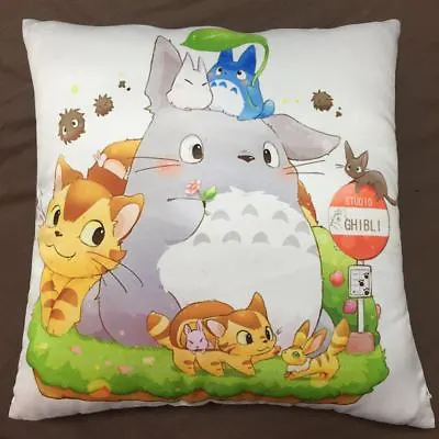 £5.99 • Buy Anime Studio Ghibli My Neighbor Totoro Two Sided Hugging Pillow Case Cover 100