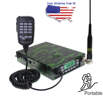 Leixen VV-898SP 25W Portable Dual Band VHF/UHF Car Mobile Radio 12000 Battery • $138.16