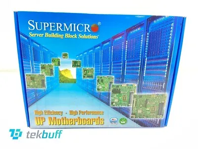 Supermicro X10SDV-4C-TLN4F-O Motherboard Xeon D-1518 2.2GHz - DDR3 Socket F • $495