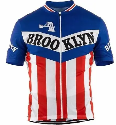 $30 • Buy Brooklyn Chewing Gum Retro Cycling Jersey Short Sleeve Pro Clothing Bike Gear