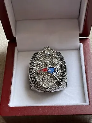 2018 New England Patriots Tom Brady Super Bowl World Champions Ring In Box • $49.99