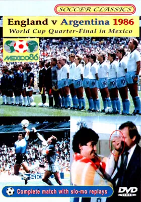 England V Argentina 1986 - World Cup Quarter-Final In Mexico DVD (2010) • £12.97