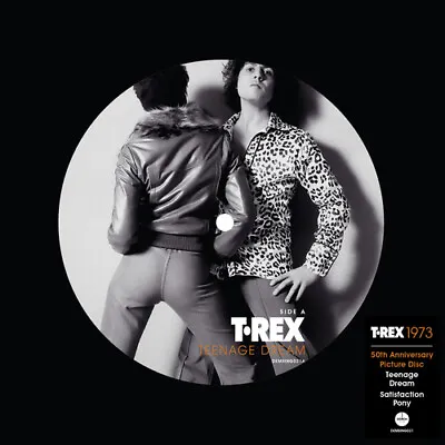 T.Rex : Teenage Dream VINYL 50th Anniversary  7  Single Picture Disc (2024) • £18.03