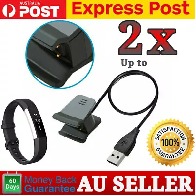 $18.86 • Buy For Fitbit Alta HR Charger Replacement USB Charging Cable Cord Dock Charge