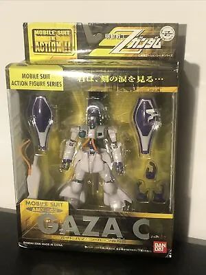 Bandai Zeta Z ZZ Gundam Mobile Suit In Action Figure White Gaza C MSIA MIA • $44.99