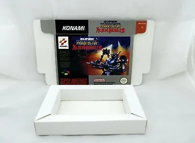 SUPER Nintendo SNES Custom Hight Quality Boxes With Insert Only  Many Models!!! • $14.99