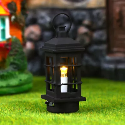 1:12 Dollhouse LED Lamp Wall Lamp Hollow Light Desk Lamp W/Switch Home Decor Toy • $18.45