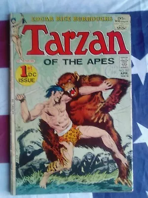 Tarzan Of The Apes: No 1 DC Comics (1972). Joe Kubert • £7