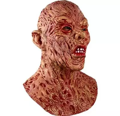 Freddy Krueger Mask Adults Fancy Dress Theme Costume Party Movie Cosplay Latex • £15.99