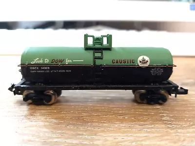 Vintage Bachmann N Scale. Tank Car Dow. W/metal Wheels. Free Shipping • $8.99