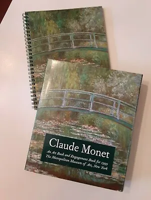 Claude Monet 1999 Art Engagement Book Calendar Metropolitan Museum Of Art • $14.99