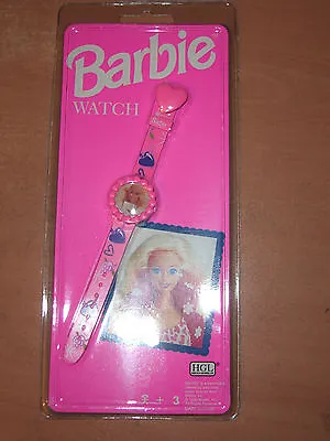 Vintage 1993 Barbie Mattel Kids Wrist Watch Mint New Moc • $13.49