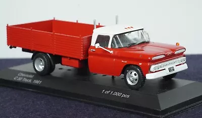 1/43 Scale White Box 1961 Chevrolet C-30 Truck Mirrors Re-glued- Very Cool! • $22.50