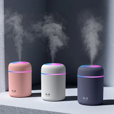 $7.89 • Buy Portable Electric Air Diffuser Aroma Oil Humidifier USB Night Light Home Defuser