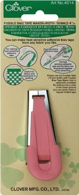 $16.81 • Buy Clover Fusible Bias 3/4-Inch Tape Maker 1 EA