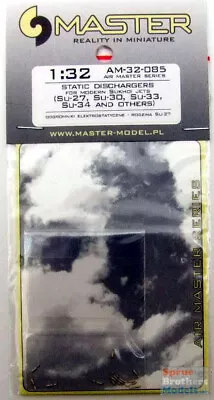 MASAM32085 1:32 Master Model Static Dischargers For Modern Sukhoi Jets (Su-27 • $14.34