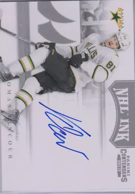 2011-12 Panini Contenders NHL Ink #15 Tomas Vincour Auto • $6