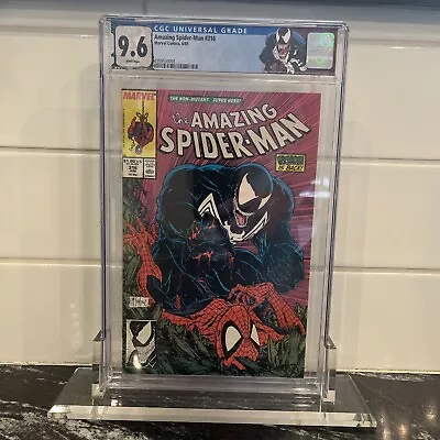 Amazing Spider-Man #316 CGC 9.6 McFarlane 1st Venom Cover! Custom Label! 🔥🔥🔥 • $31