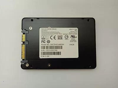 £4.99 • Buy Generic 9SCSH014B064 64GB 2.5  Solid State Drive SATA