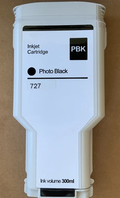 $10 • Buy Compatible HP 727 Matte Black 300ml DesignJet T1500 T920 T2500 T2530 Printer