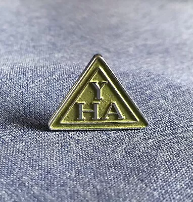 Vintage Metal Badge. ￼ YHA.  Youth Hostel Association￼ • £2