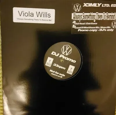 VW* – Always Something There To Remind Me Viola Wills House 12  Vinyl Record M • $15.41