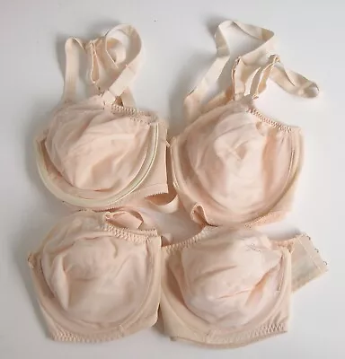 4 Vtg 1970s 80s Adonna J C Penny  Light Pink Floral Lace Underwire Bra 38C NOS • $19.99