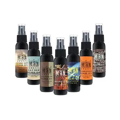 The Man Brand’s Beard Oil Sample Pack For Moisturizing Grooming Beard And Skin • $29