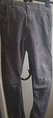 £4 • Buy Boys Trousers Next Brand Corduroy Gray Colour Size 9 Years Used Good Condition 
