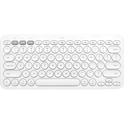 NEW Logitech K380 Bluetooth Multi-Device Keyboard Apple Mac IPad Compact White • $88.95