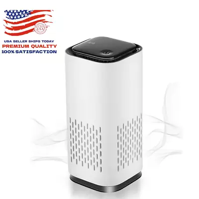 Compact KIKI PURE A1 Mini HEPA USB-C Air Purifier - Silent Travel Friendly White • $13.30