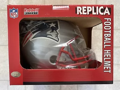 NEW ENGLAND PATRIOTS Riddell Speed NFL Full Size Replica Football Helmet • $120