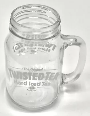 Twisted Tea Mason Jar Glass 22 Oz Mug - One (1) Mason Jar Glass - New & FreeShip • $19.95