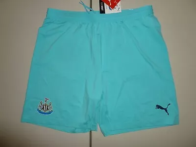 Puma Newcastle United Football Soccer Shorts Player Issue XL Premier League EPL • $44.97