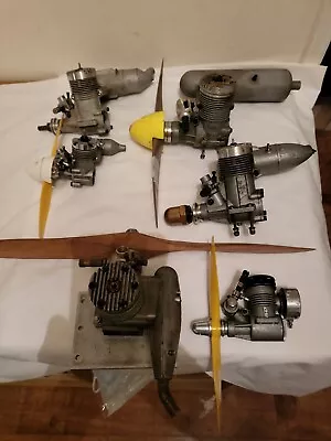 £59.99 • Buy Rc Engines For Aeroplanes X 6 Fully Working And Tested Mds Etc See Discription 