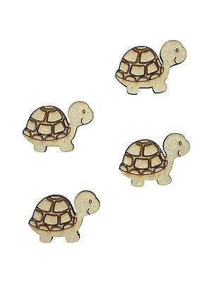 16x Tortoise Turtle 3cm Wood Craft Embelishments Laser Cut Shape MDF • £3.15